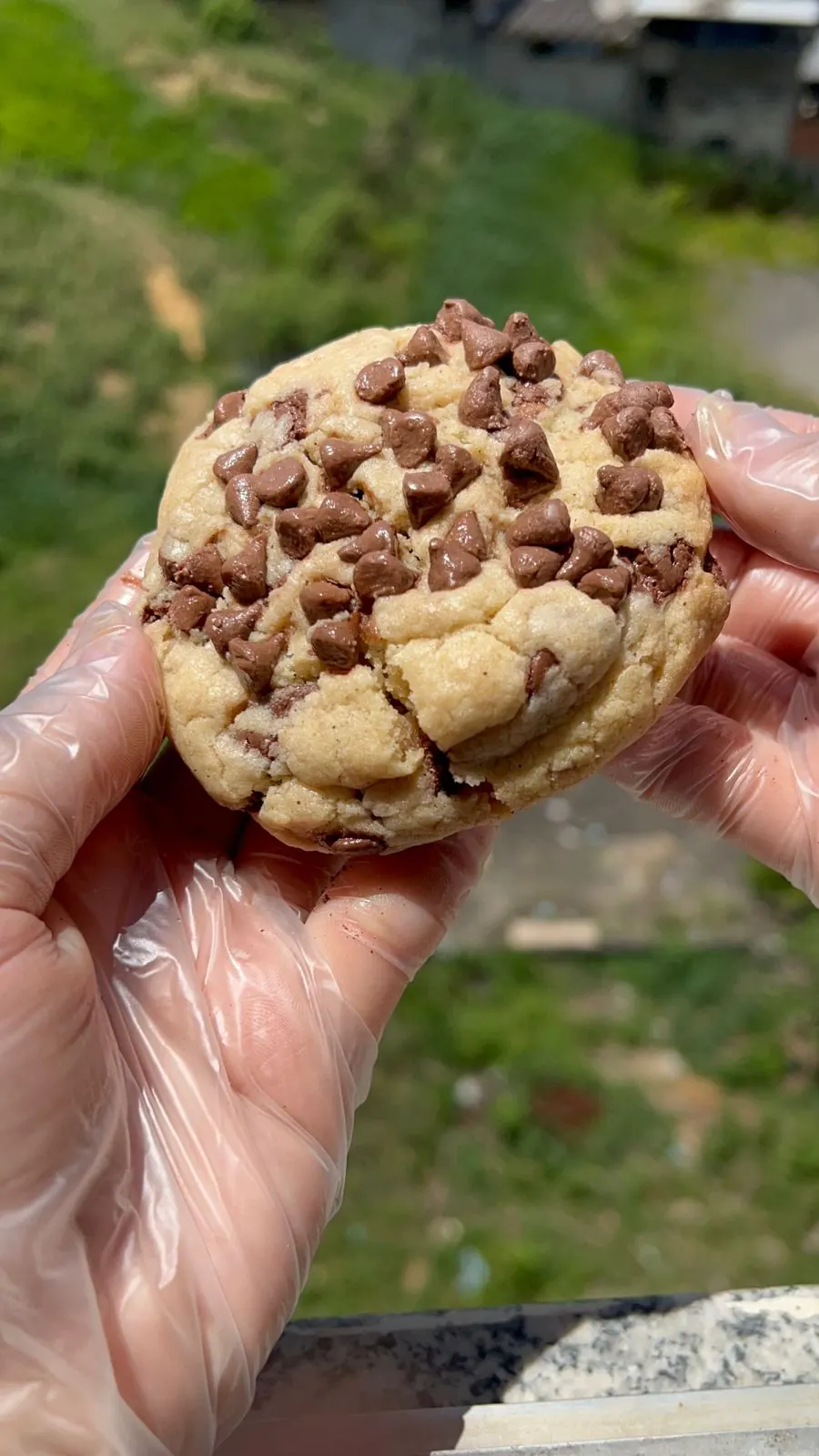 Cookie de gotas de chocolate